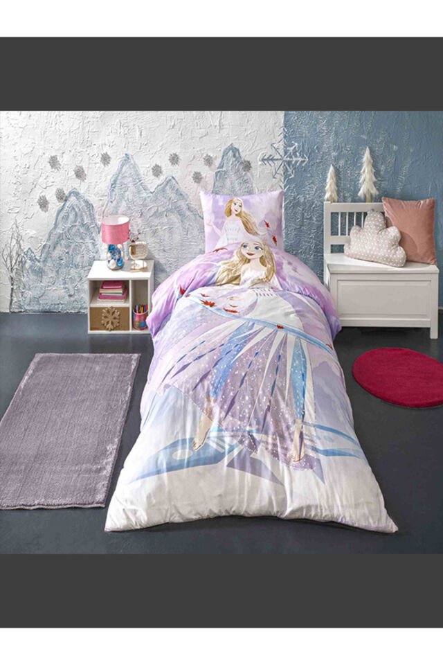 Lisanslı Nevresim Takımı Frozen Breezy Tek Kişilik