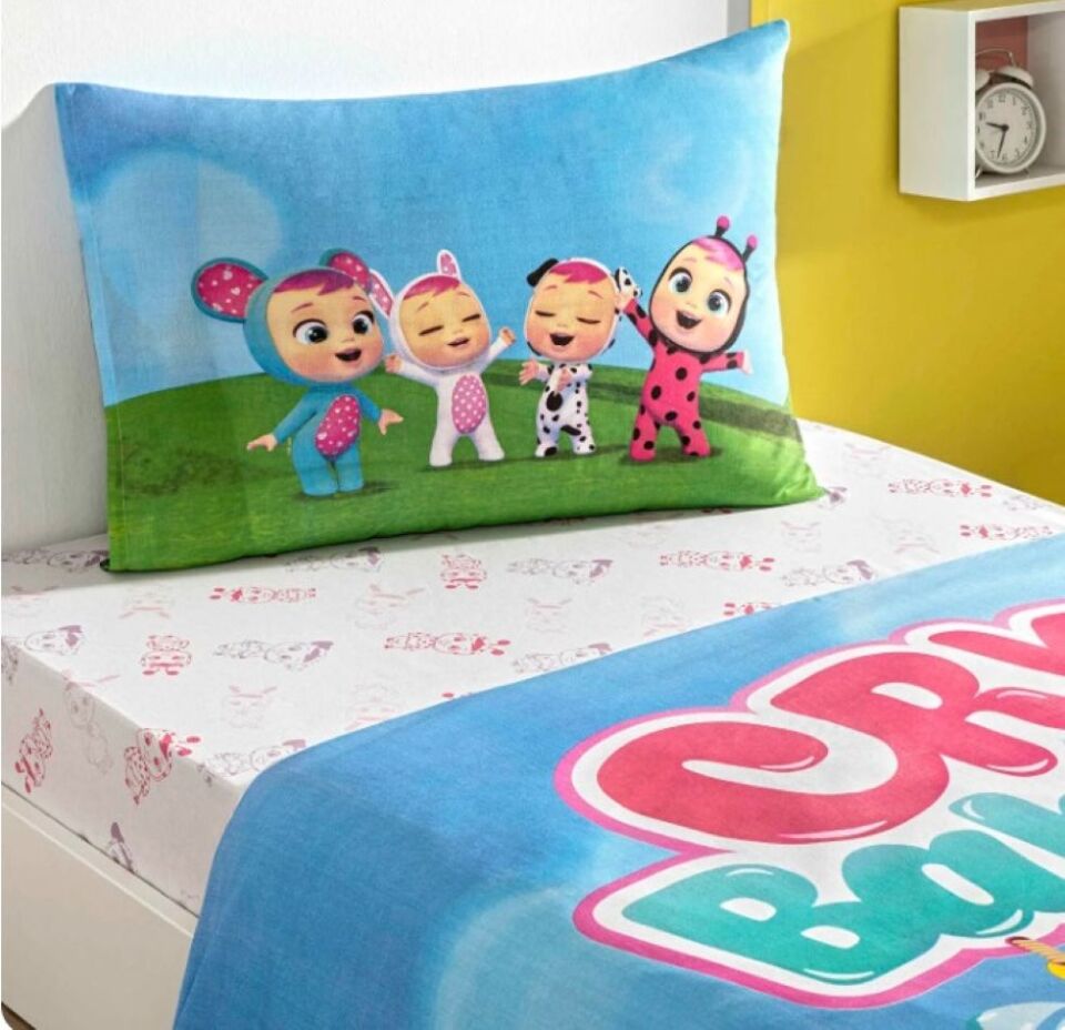 Taç Yeni Sezon Lisanslı Cry Babies Nevresim Takımı
