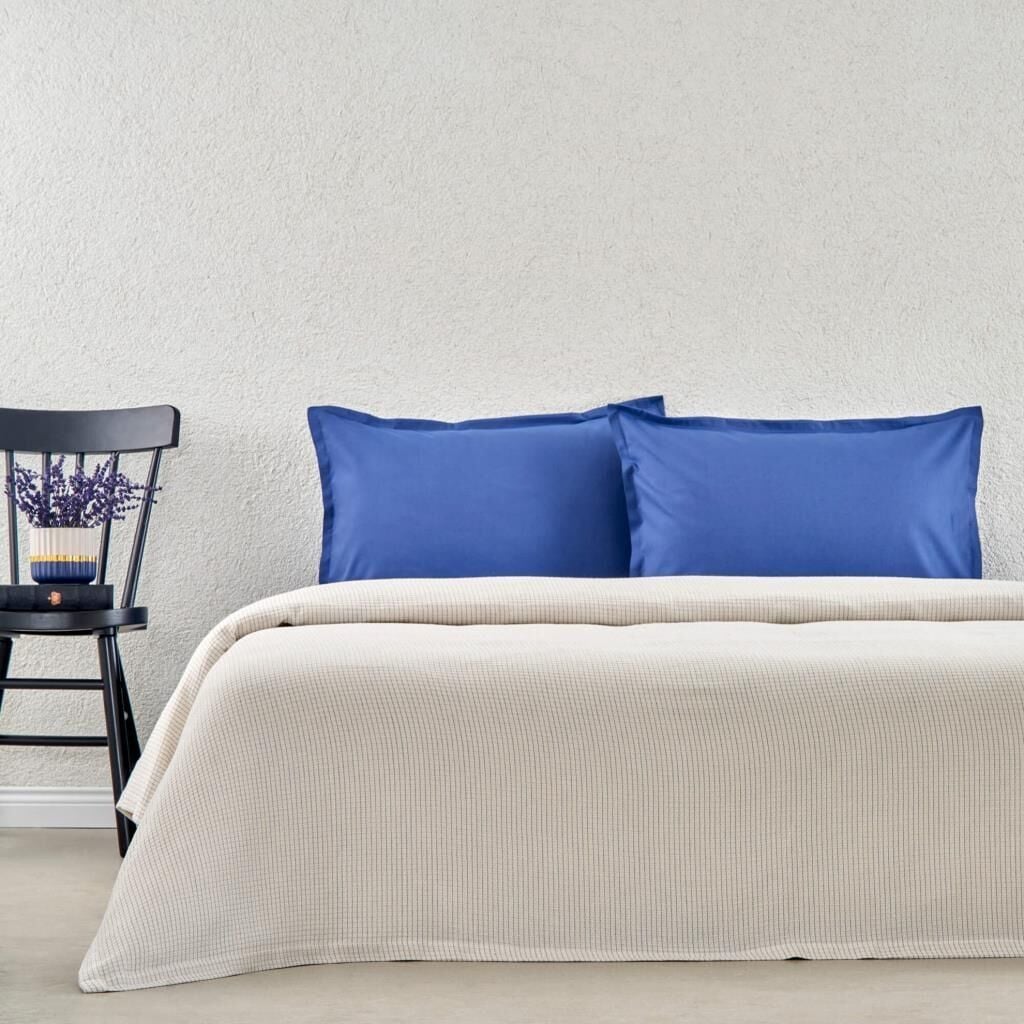 Taç Plain Bmr Çift Kişilik Private Set Mavi