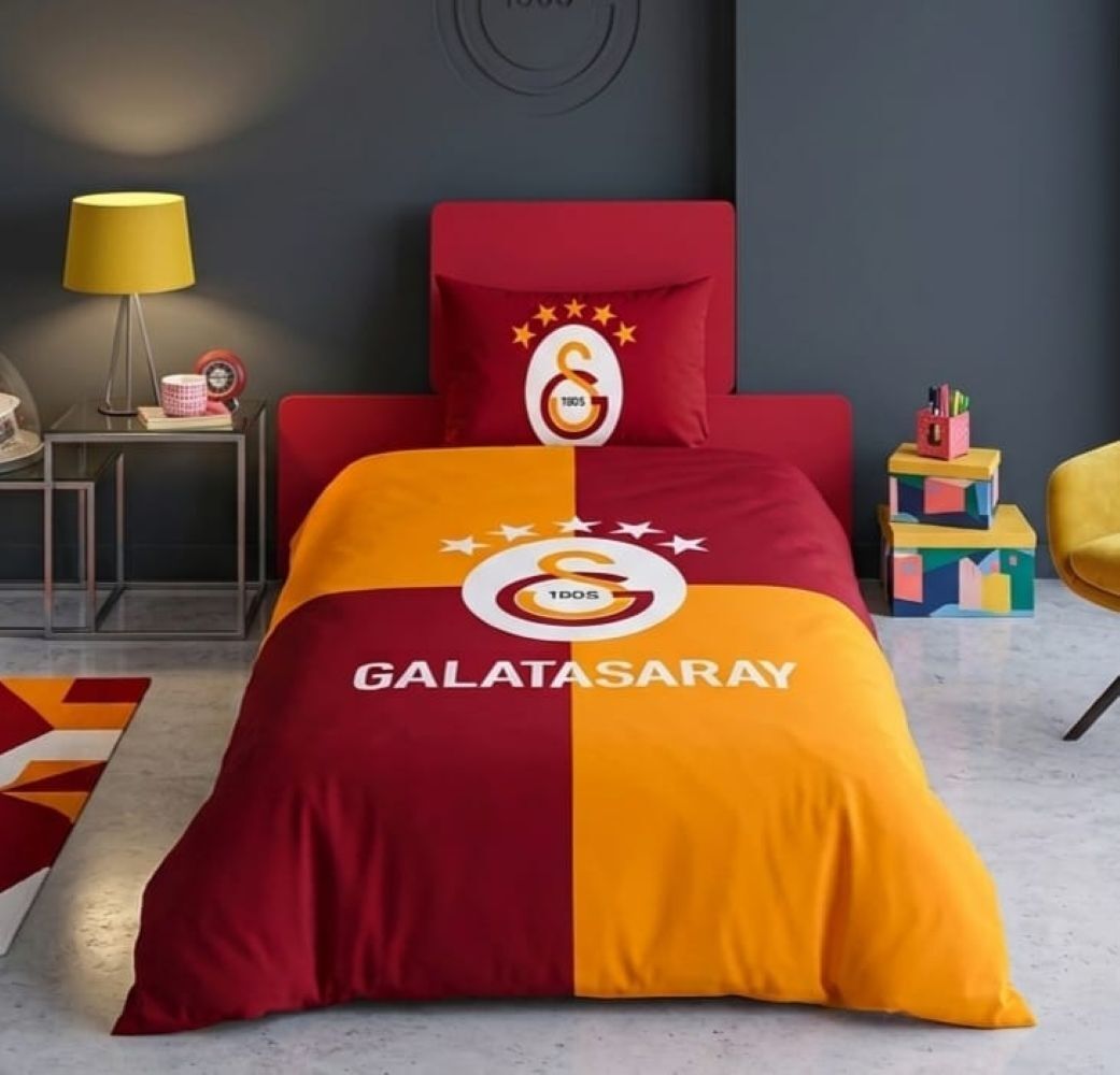 Taç Yeni Sezon Lisanslı Galatasaray Efsane Tek Kişilik Nevresim Takımı