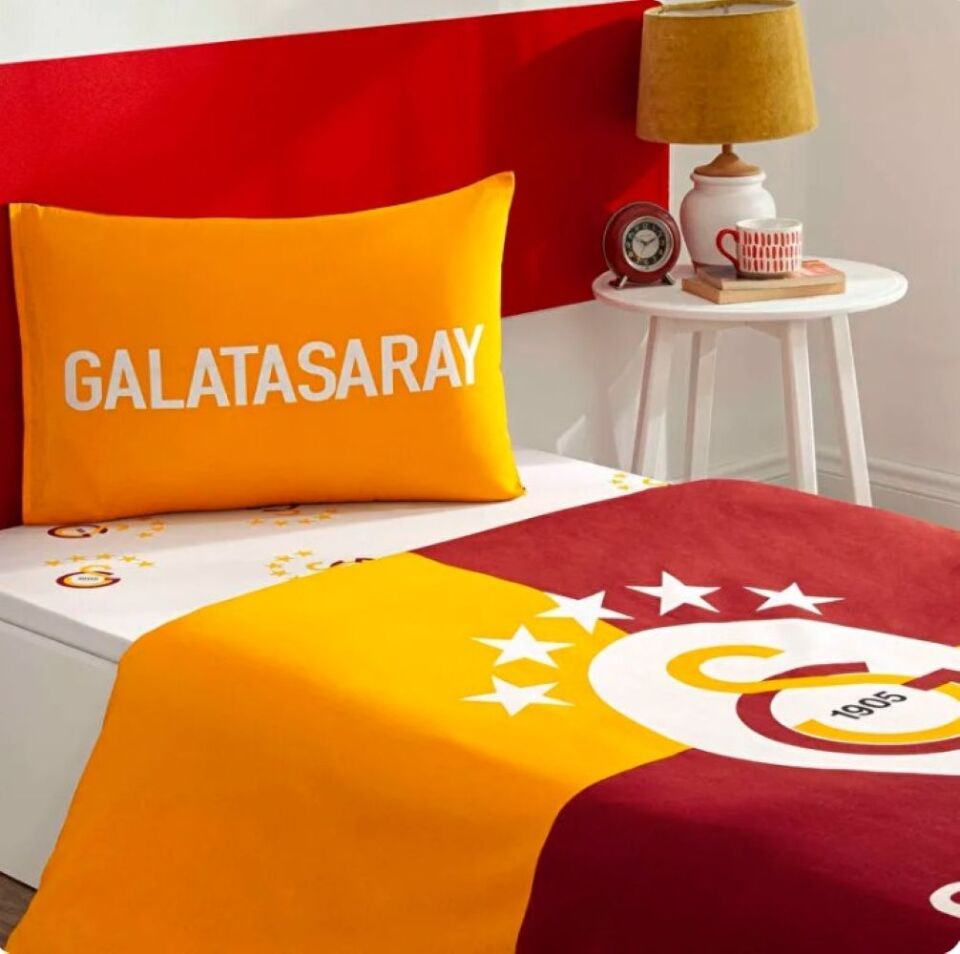 Taç Yeni Sezon Lisanslı Galatasaray Efsane Tek Kişilik Nevresim Takımı