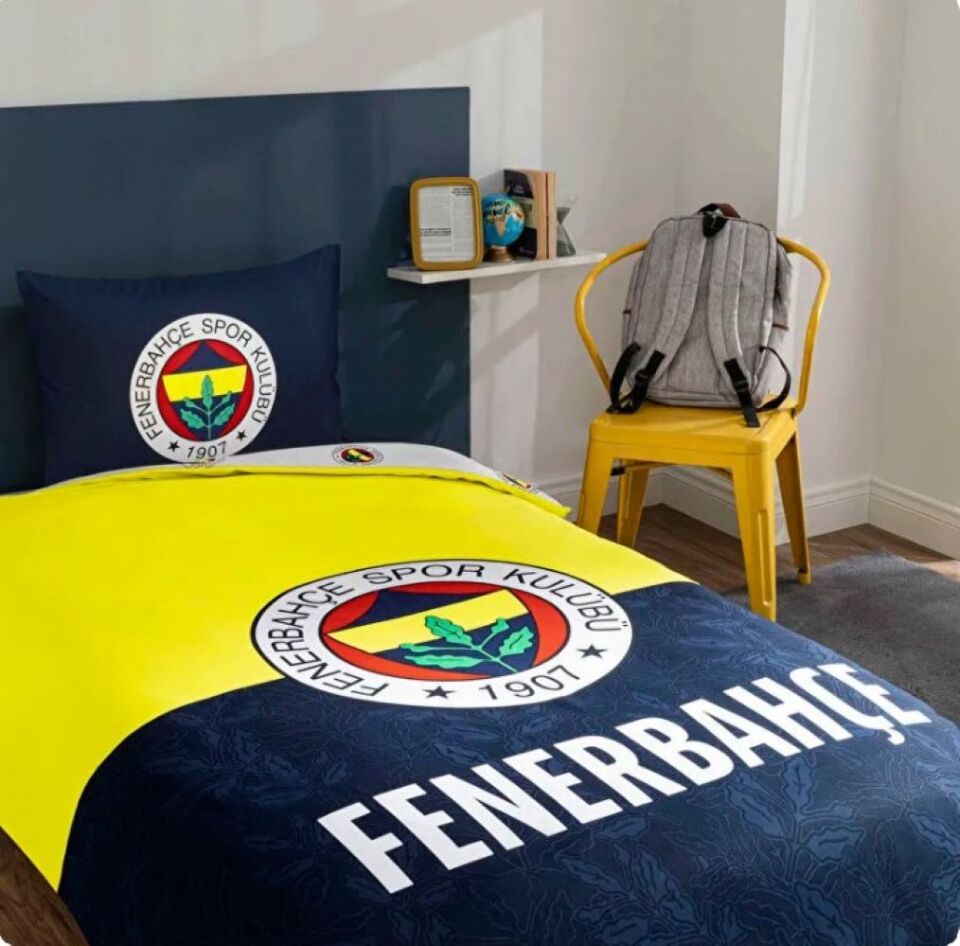 Taç Yeni Sezon Lisanslı Fenerbahçe Efsane Tek Kişilik Nevresim Takımı