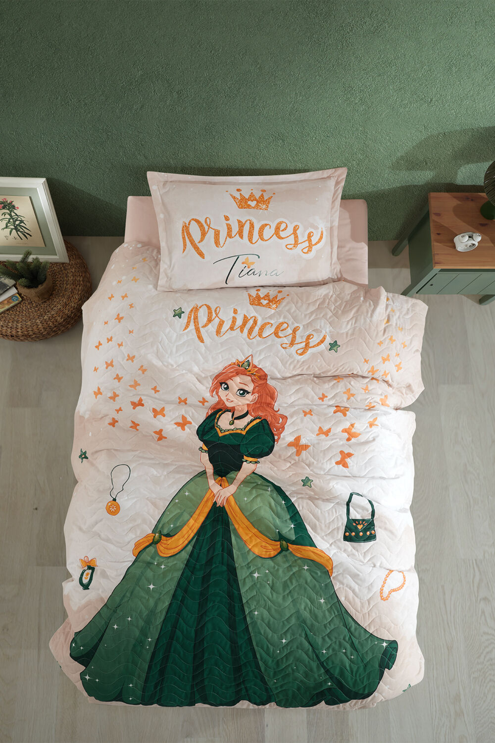 Clasy Ranforce %100 Pamuk Tek Kişilik Dört Mevsim Set Tiana