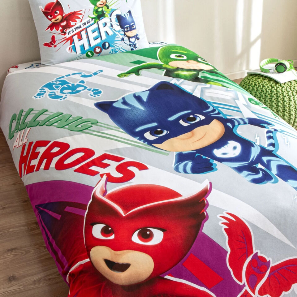 Taç Yeni Sezon Lisanslı Pj Masks Super Team Nevresim Takımı