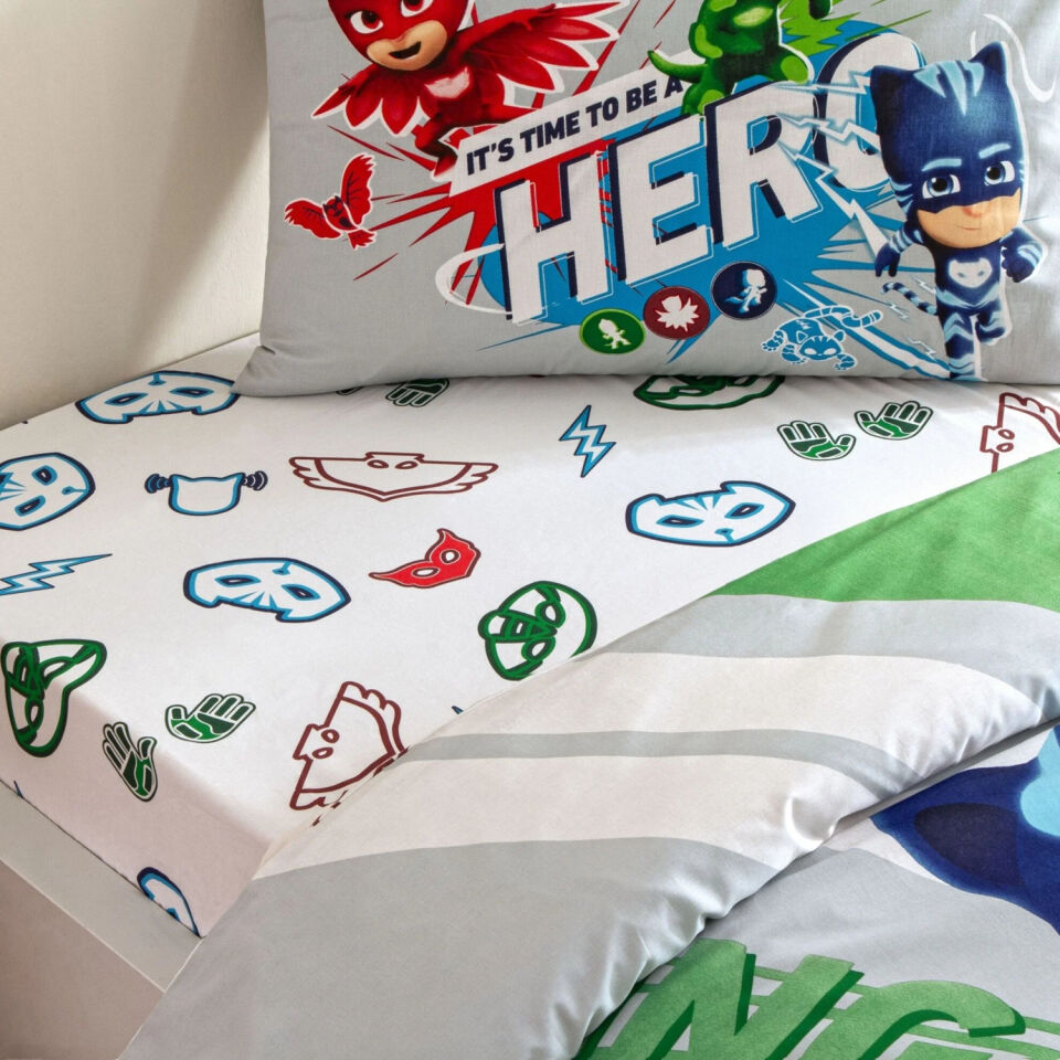 Taç Yeni Sezon Lisanslı Pj Masks Super Team Nevresim Takımı