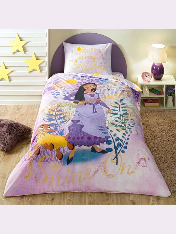 Taç Lisanslı Nevresim Takımı Disney Wish Tek Kişilik