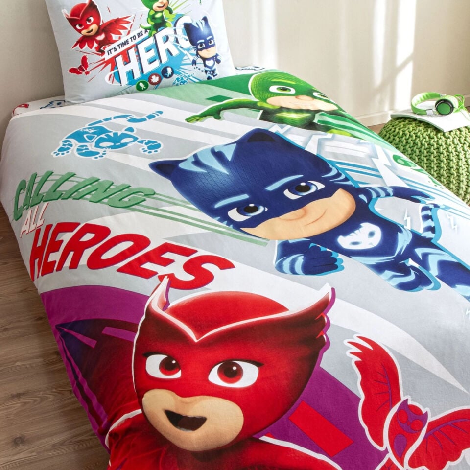 Taç Yeni Sezon Lisanslı Pj Masks Super Team Nevresim Takımı